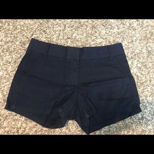 Navy j crew shorts